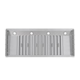 Forno Venezia 48 Inch Wall-Mounted Range Hood with Touch Controls and Baffle Filters