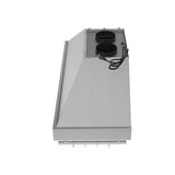 Forno Venezia 48 Inch Wall-Mounted Range Hood with Touch Controls and Baffle Filters