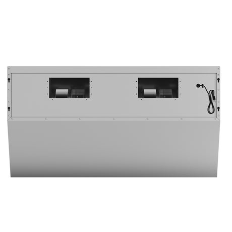 Forno Savona 48-Inch Wall Mount Range Hood, Hybrid Filters, Backsplash Included