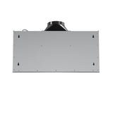 Forno Palazzo 30-Inch Wall Mounted Range Hood, Stainless Steel, Heavy Duty Baffle Filters, Remote Control