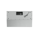 Forno Palazzo 36-Inch Wall Mounted Range Hood, Stainless Steel, Heavy Duty Baffle Filters, Remote Control