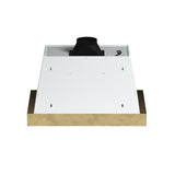 Forno Vittorio 36-Inch Wall Mount Range Hood, White with Antique Brass Trim, 424 CFM Airflow, Dishwasher-Safe Baffle Filters, Remote Control, 3-Speed Fan, Bright LED Lighting.