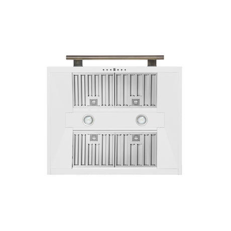 Forno Aria 30 Inch Wall-Mounted Range Hood in White