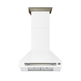 Forno Aria 30 Inch Wall-Mounted Range Hood in White