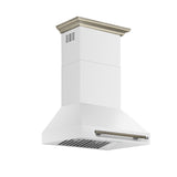 Forno Aria 30 Inch Wall-Mounted Range Hood in White