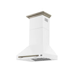 Forno Aria 30 Inch Wall-Mounted Range Hood in White