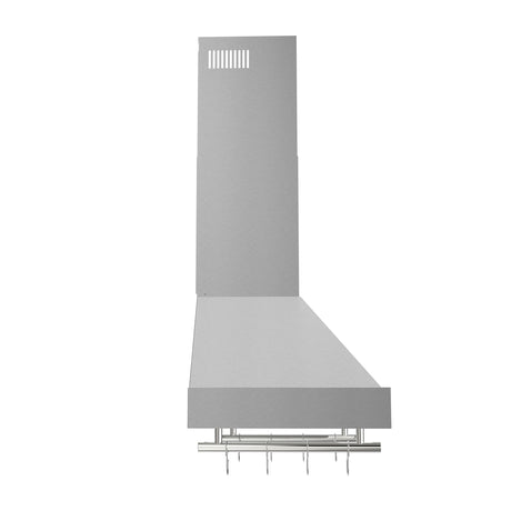 Forno Venezia 36 Inch Wall-Mounted Range Hood with Touch Controls and Baffle Filters