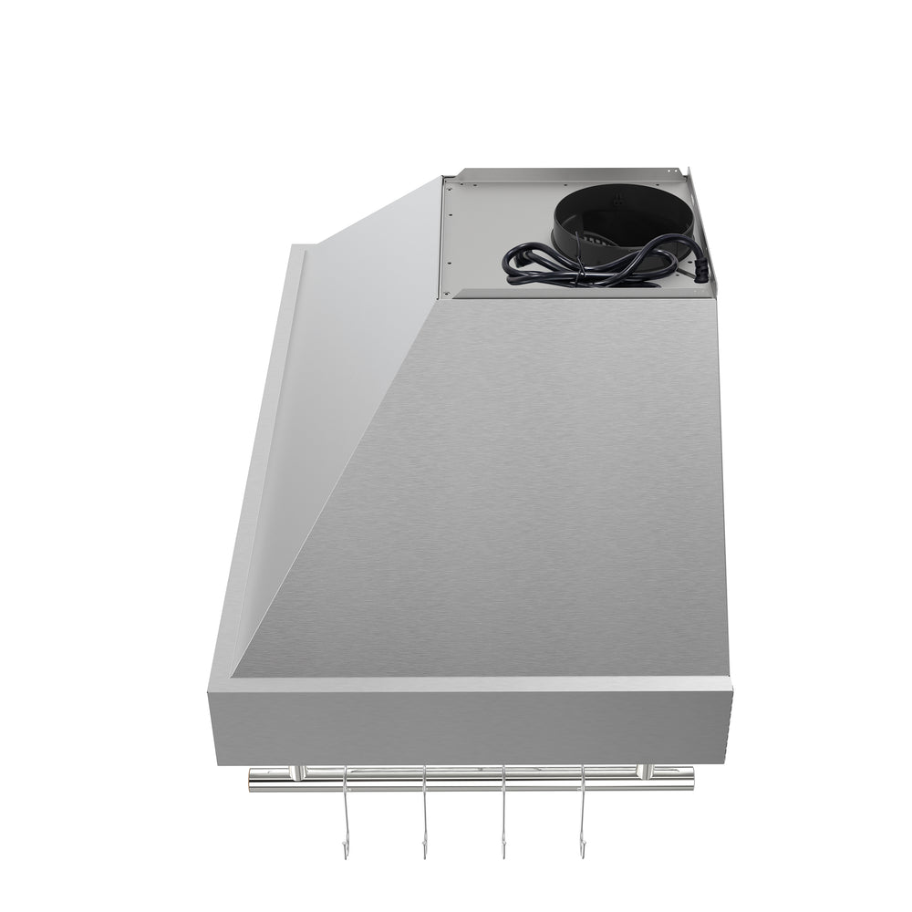 Forno Venezia 36 Inch Wall-Mounted Range Hood with Touch Controls and Baffle Filters