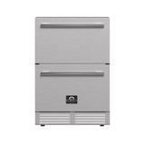 Forno Cosenza 24" Built-In Indoor/Outdoor Drawer Freezer with Ice Maker, 4.69 cu.ft.