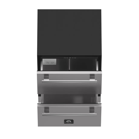 Forno Cosenza 24" Built-In Indoor/Outdoor Drawer Freezer with Ice Maker, 4.69 cu.ft.