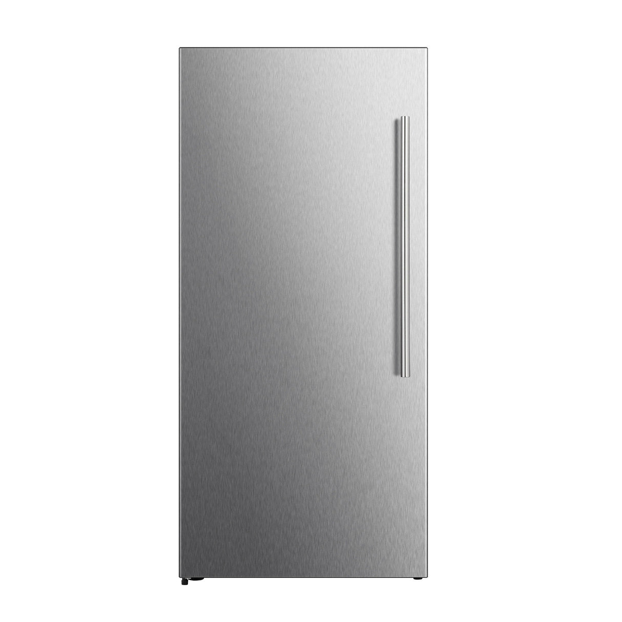 FORNO Maderno 28" Left Swing Convertible Freestanding Refrigerator/Freezer in Stainless Steel 13.6 cu.ft.