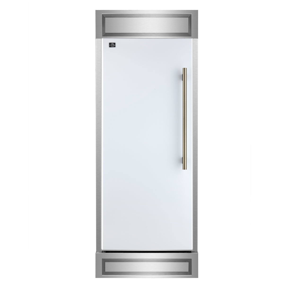 Forno Maderno 28-Inch Built-In Convertible Refrigerator, 13.6 cu.ft, Left Swing, Decorative Grill, ENERGY STAR Certified