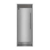 Forno Maderno 28" Built-In Convertible Refrigerator, 13.6 cu.ft. Left Swing with Decorative Grill - 32" Wide