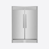 Forno Maderno 2-28-Inch Wide Convertible Refrigerator/Freezer, Decorative Trim, 27.2 cu.ft, 84-Inch High, ENERGY STAR Certified