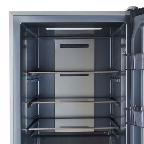 Forno Fortezza 28 Inch Right-Swing Convertible Refrigerator/Freezer, Stainless Steel, Total No Frost