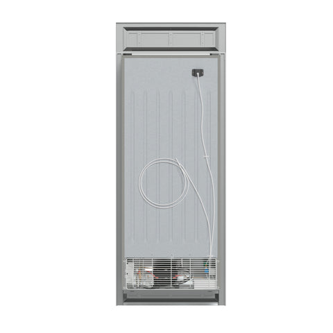 Forno Fortezza 32 Inch Left-Swing Freezer with Trim Kit, Stainless Steel, with Automatic Ice Maker