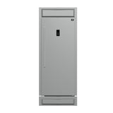 Forno Fortezza 32 Inch Right-Swing Convertible Refrigerator/Freezer with Trim Kit, Stainless Steel, Total No Frost