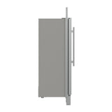 Forno Fortezza 32 Inch Right-Swing Convertible Refrigerator/Freezer with Trim Kit, Stainless Steel, Total No Frost