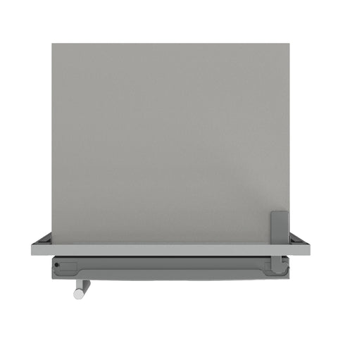 Forno Fortezza 32 Inch Right-Swing Convertible Refrigerator/Freezer with Trim Grill, Stainless Steel, Total No Frost