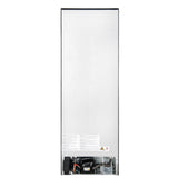 Custodia 24" Bottom Freezer, 10.3 cf., Right Swing, Total No frost, Black, Antique Brass handles