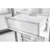 Custodia 48" Bottom Freezer combo, 20.6 cf., Ice Maker, Total No frost, Stainless Steel handles