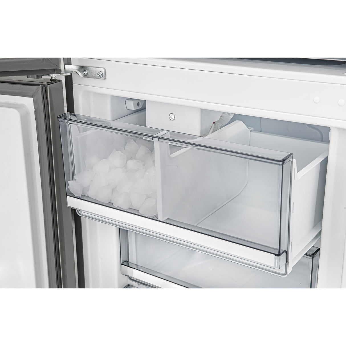Custodia 48" Bottom Freezer combo, 20.6 cf., Ice Maker, Total No frost, Stainless Steel handles