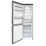 Custodia 24" Bottom Freezer, 10.3 cf., Left Swing, Ice Maker, Total No frost, Stainless Steel handles
