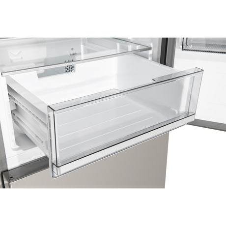 Custodia 24" Bottom Freezer, 10.3 cf., Right Swing, Total No frost, Stainless Steel handles