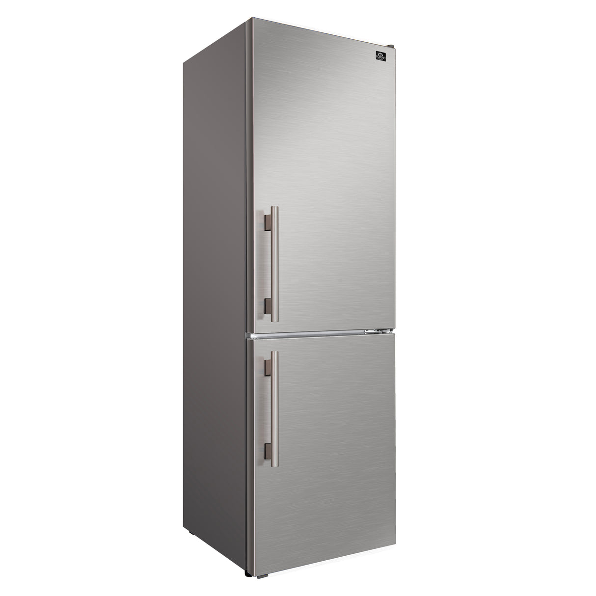 Custodia 24" Bottom Freezer, 10.3 cf., Right Swing, Total No frost, Stainless Steel handles