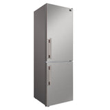 Custodia 24" Bottom Freezer, 10.3 cf., Right Swing, Total No frost, Stainless Steel handles