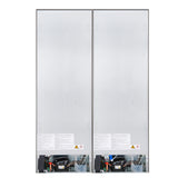 Custodia 48" Bottom Freezer combo, 20.6 cf., Ice Maker, Total No frost, Stainless Steel handles