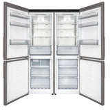 Custodia 48" Bottom Freezer combo, 20.6 cf., Ice Maker, Total No frost, Stainless Steel handles