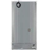 Forno Rivello 36 Inch French Door Refrigerator in White with Antique Brass, Internal Water Dispenser, Filtered Ice, Adjustable Shelves, Energy Star Certified
