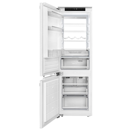 Forno Rivestito 22 Inch Panel Ready Bottom Freezer Refrigerator, 8.3 cu. ft., Ice Maker, Total No Frost, Fast Cool & Fast Freeze