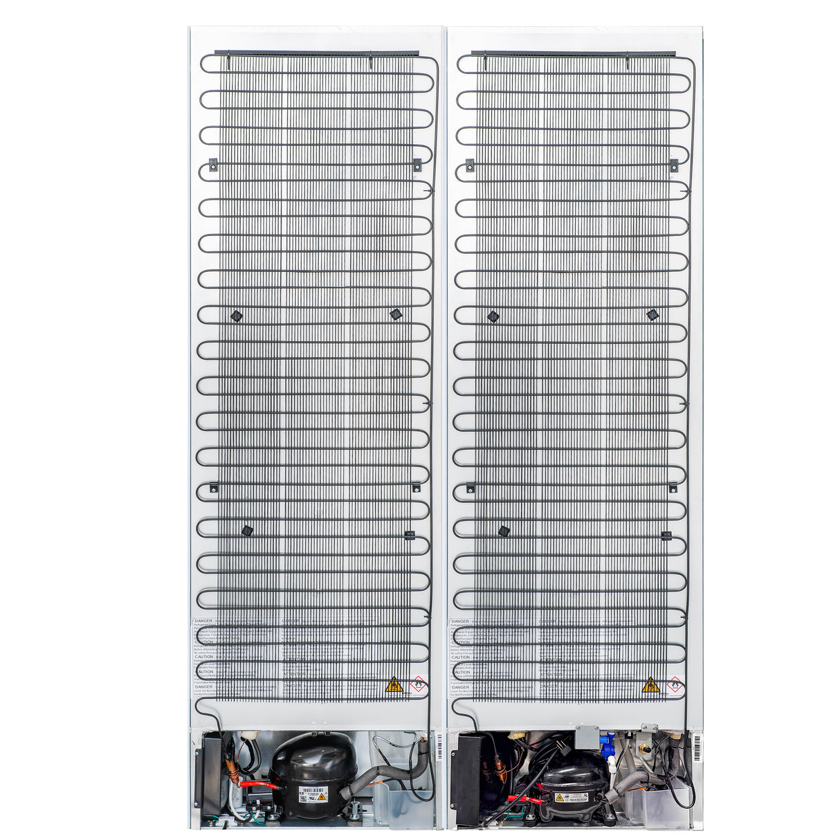 Rivestito 42 Inch Panel Ready Double Bottom Freezer, 16.9 cu. ft., Ice Maker, Total No Frost, Fast Cool & Fast Freeze