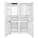 Rivestito 42 Inch Panel Ready Double Bottom Freezer, 16.9 cu. ft., Ice Maker, Total No Frost, Fast Cool & Fast Freeze