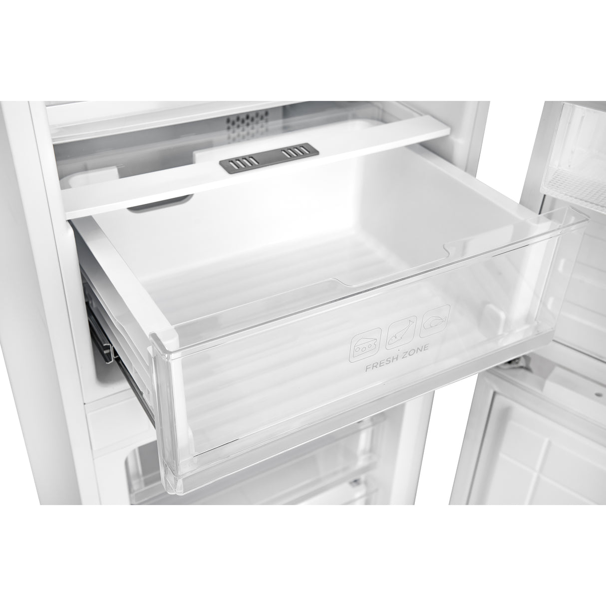 Forno Rivestito 22 Inch Panel Ready Bottom Freezer Refrigerator, 8.6 cu. ft., Total No Frost,  Fast Cool & Fast Freeze