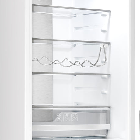 Forno Rivestito 22 Inch Panel Ready Bottom Freezer Refrigerator, 8.6 cu. ft., Total No Frost,  Fast Cool & Fast Freeze