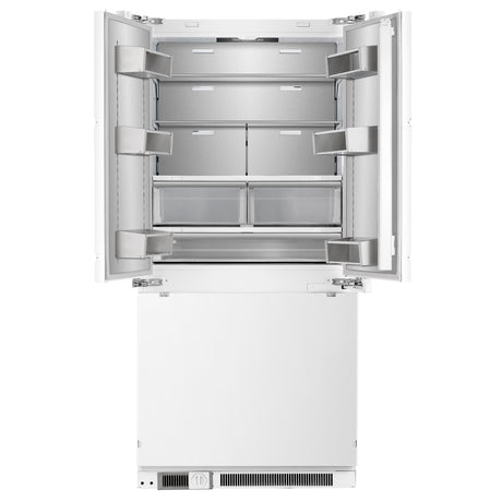 Forno Rivestito Panel Ready Refrigerator, French Door, 36 Inch, Energy Star, Fast Freeze