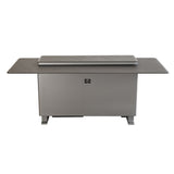 Elevato Smart Bar Table, Sandstone Black, 5.3 cu.ft fridge and freezer with Bluetooth control