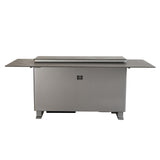 Elevato Smart Bar Table, Sandstone Black, 5.3 cu.ft fridge and freezer with Bluetooth control