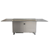 Cinetico Smart Dining Table, Sandstone Black, 5.3 cu.ft fridge and freezer with Bluetooth control
