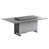 Cinetico Smart Dining Table, Sandstone Black, 5.3 cu.ft fridge and freezer with Bluetooth control