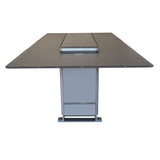 Cinetico Smart Dining Table, Sandstone Black, 5.3 cu.ft fridge and freezer with Bluetooth control