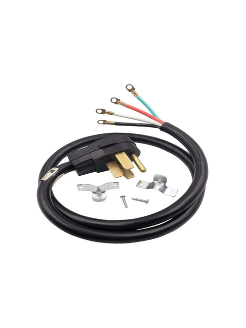 4 Prong Electric/Induction Range Power Cord