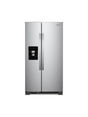 Whirlpool - 24.6 cu. ft. Side by Side Refrigerator in Monochromatic Stainless Steel
