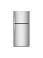 Whirlpool - 29.5 in. 19.3 cu.ft. Standard Depth Top Freezer Refrigerator in Print Resistant Stainless with Total Coverage Cooling