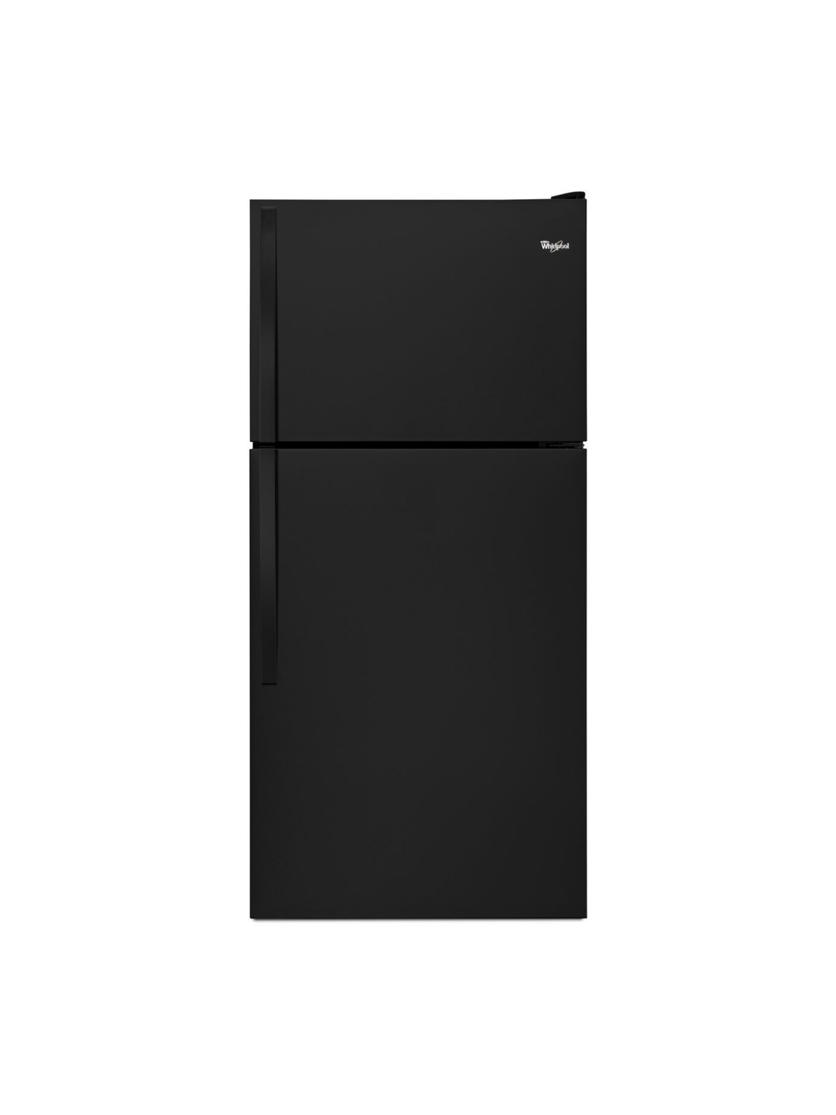 Whirlpool - 30 in. 18.3 cu. ft. Top Freezer Refrigerator Built-In and Standard in Monochromatic Stainless Steel