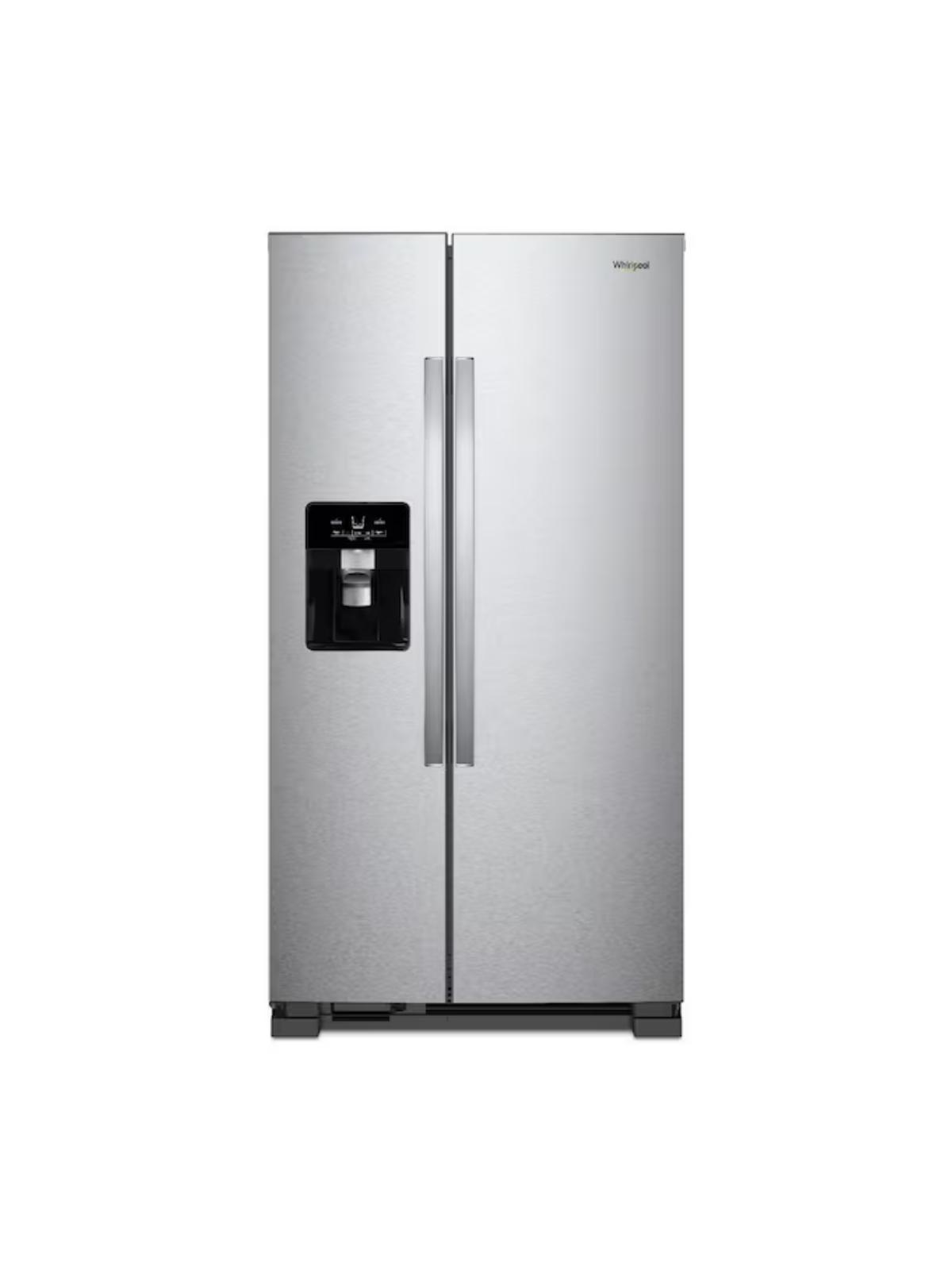 Whirlpool - 24.6 cu. ft. Side by Side Refrigerator in Fingerprint Resistant Stainless Finish
