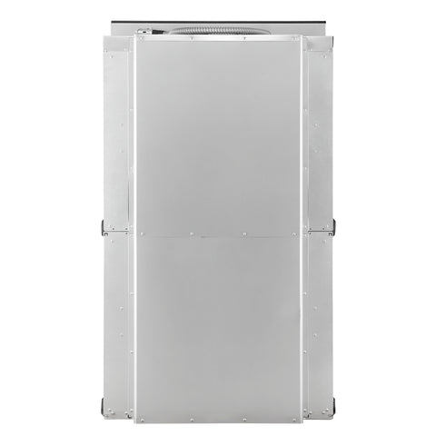 Forno Vomero 30-Inch Double Wall Oven, Black, 10 cu.ft Total Capacity, 7100W Convection, Mechanical Controls, Manuel Steam Clean